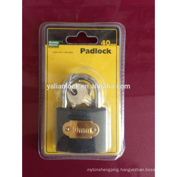 Low grade cheap price 40mm iron padlock